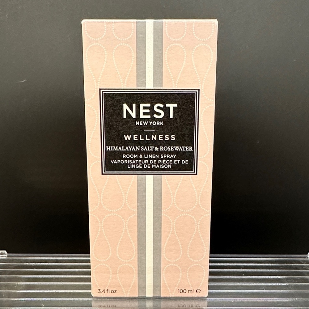 NEST Fragrances Himalayan Salt & Rosewater Room Spray - Pink and Black